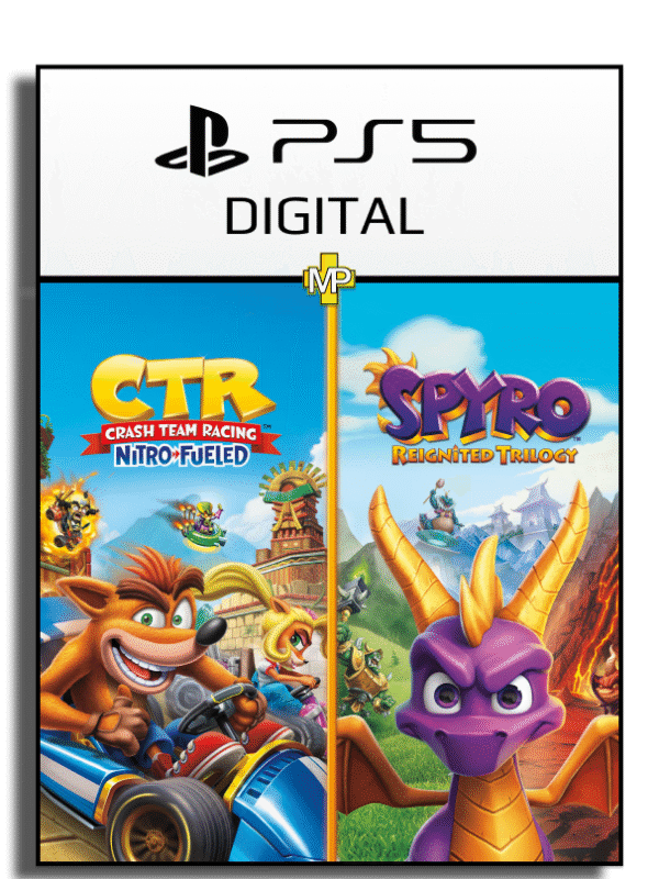 Crash™ Team Racing Nitro-Fueled + Spyro™ Game Bundle  - Ps5 - Digital