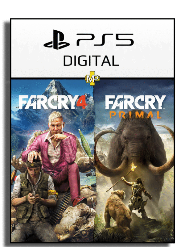 FAR CRY 4 + FAR CRY PRIMAL BUNDLE - Ps5 - Digital