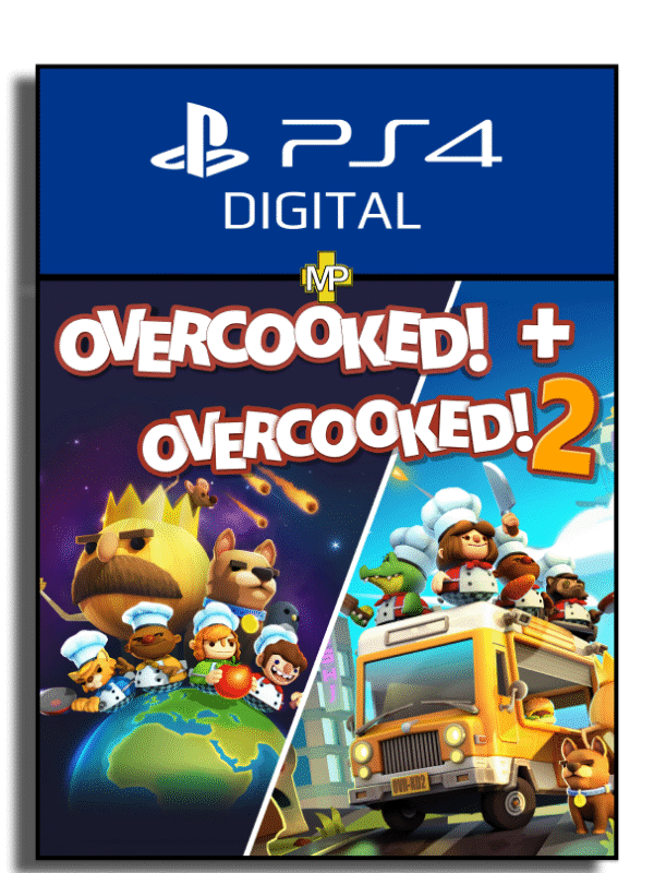Overcooked! + Overcooked! 2 - Ps4 - Digital