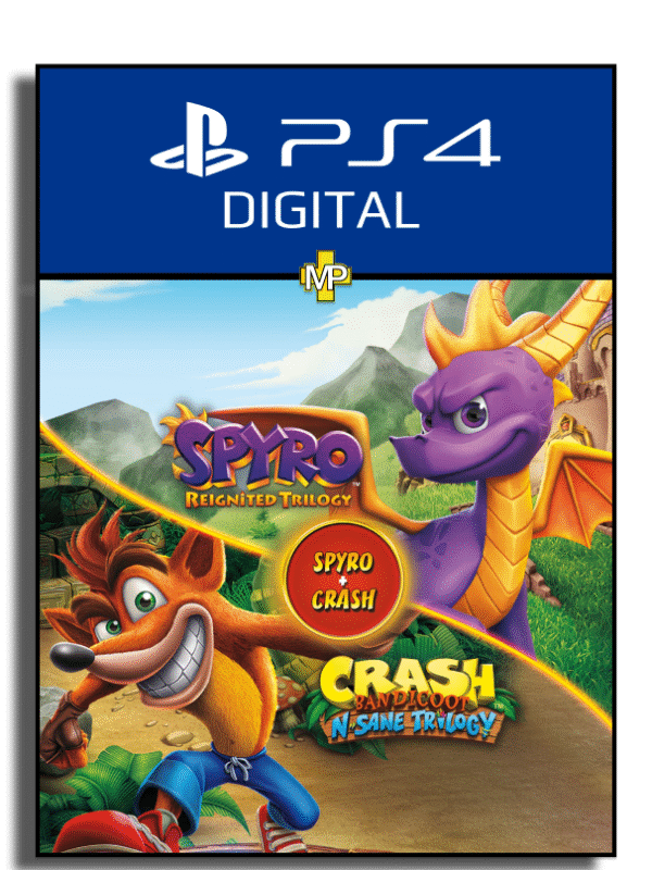 Spyro™ + Crash Remastered Game Bundle - Ps4 - Digital